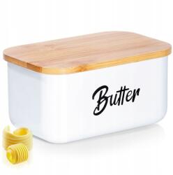  Vajtartó Fém Fából Készült vajtartó konyhai vajtartó (5904316484903)