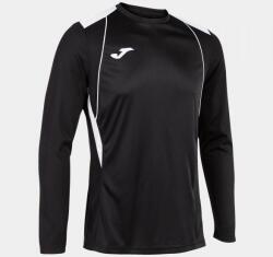 Joma CHAMPIONSHIP VII LONG SLEEVE T-SHIRT fekete fehér 3XL