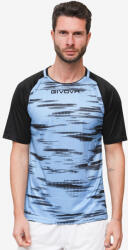 Givova SHIRT PIXEL dressz világoskék-fekete 2XL