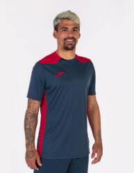 Joma T-SHIRT CHAMPIONSHIP VI SHORT SLEEVE dressz tengerészkék piros M