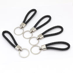 MIXFORM Kulcstartó alap, Bőr, Fekete, 115-125x15.5mm, 5 db (13WB25327)