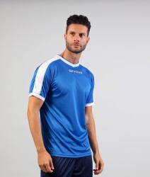 Givova SHIRT REVOLUTION INTERLOCK dressz azúrkék-fehér 3XL