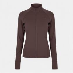 USA Pro Яке USA Pro Women's Core Fitness Long Sleeve Slim Fit Performance Training Jacket - Espresso