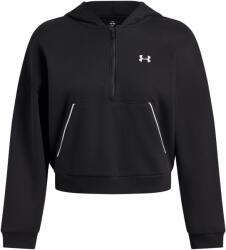 Under Armour Women's Rival Pipe 1/4 Zip Fleece - Black