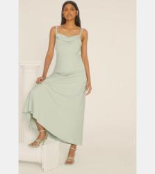Oasis Elegáns Zöld Maxi Ruha, Size 40, pánttal