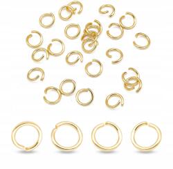 MIXFORM Görgők Szimpla Nyitott Acél, Aranyozott 24K, 8x1.2mm, 25db (13WB27046)