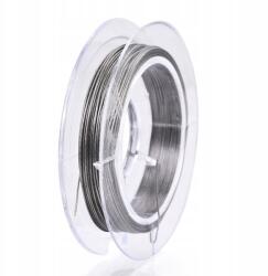 MIXFORM Ékszerkötő zsinór Rozsdamentes acél ékszerkészítéshez, 0.38mm, 10m/orsó (13WB32500)