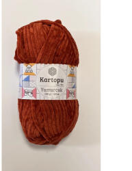  Kartopu Yumurcak zsenília fonal K1830 - Rókavörös