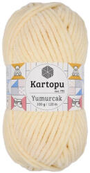  Kartopu Yumurcak zsenília fonal K349 - Krém