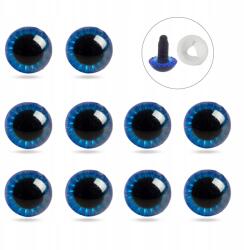 MIXFORM Szemek, Biztonsági szemek, Játékokhoz, Műanyag, Világoskék, 15mm, 10db (13WB30409)