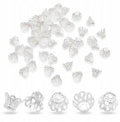 MIXFORM Fém rátétek gyöngyökhöz 12x8mm 50db (5WB4511)