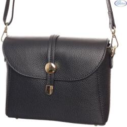  Fekete olasz bőr női táska