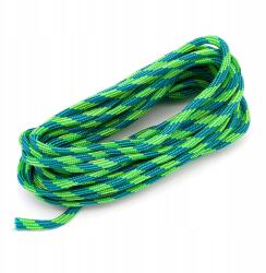 MIXFORM Paracord zsinór, Poliészter és Spandex, Zöld, 4mm, 5m (14WB9120)