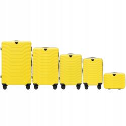 Wings 5 db-os utazó bőrönd szett Wings abs 4 kerekű kemény poggyász szett (5907222552964)