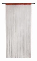 Mendola Fabrics Rézszínű átlátszó függöny 140x285 cm String - Mendola Fabrics