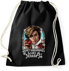 printfashion Lászt Kriszmösz - Sportzsák, Tornazsák - Fekete (17804448)