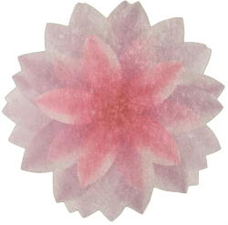 Vitaus Flowerina szőnyeg, ⌀ 80 cm - Vitaus