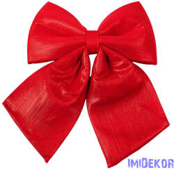 Fényes masni, 20 x 24cm - Piros