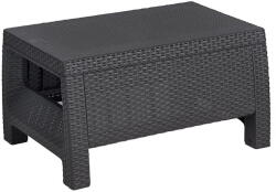 Keter Műrattan kerti dohányzóasztal 57x77 cm Corfu - Keter