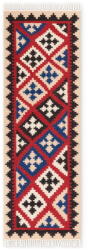 Hanse Home Piros kétoldalas kézi szövésű gyapjú futószőnyeg 60x190 cm Kamal Rami - Nouristan