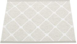 Pappelina Világosszürke-krémszínű kültéri-beltéri szőnyeg 70x60 cm Rex Fossil - Pappelina