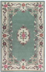 Flair Rugs Aubusson zöld gyapjú szőnyeg, 120 x 180 cm - Flair Rugs