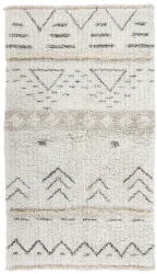 Lorena Canals Krémszínű mosható kézi szövésű gyapjú szőnyeg 80x140 cm Lakota Day - Lorena Canals