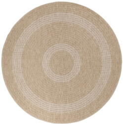 Ayyildiz Bézs kerek kültéri szőnyeg ø 160 cm Comilla - Ayyildiz Carpets - bonami - 33 090 Ft