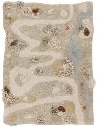 Lorena Canals Bézs pamut gyerek játszószőnyeg 120x160 cm Path of Nature - Lorena Canals