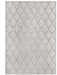 Flair Rugs Elefántcsont színű kültéri-beltéri szőnyeg 80x150 cm Elm Leaf - Flair Rugs