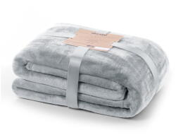 Restilo Mic világosszürke mikroszálas takaró, 160 x 210 cm - DecoKing