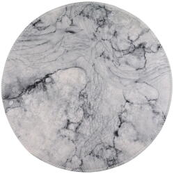 Vitaus Világosszürke mosható kerek szőnyeg ø 80 cm - Vitaus