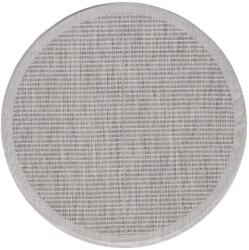 Ayyildiz Szürke kerek kültéri szőnyeg ø 160 cm Giza - Ayyildiz Carpets