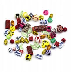 Mixform Akril gyöngyök és medálok, Antik stílus, Mix, 7-25mm, 25g~25db (13WB29005)