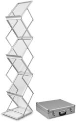 ProfiReklám A4 MONTANA Prospektustartó alumínium bőröndben