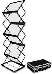 ProfiReklám A3 MONTANA Prospektustartó - fekete