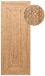 Hanse Home Natúr színű kétoldalas kézi szövésű juta futószőnyeg 80x200 cm Sharmila Natural Brown - Hanse Home