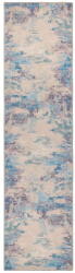 Flair Rugs Kék-lila mosható futószőnyeg újrahasznosított szálkeverékből 60x230 cm Reid - Flair Rugs