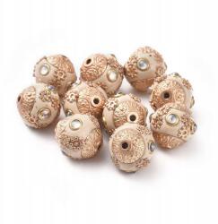 Mixform Gyöngyök Indonézia Handmade 14-15mm 10db (13WB27209)