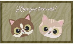 Artsy Mats Lábtörlő 40x70 cm Hope You Like Cats - Artsy Doormats