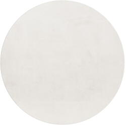Ayyildiz Krémszínű mosható kerek szőnyeg ø 160 cm Pouffy - Ayyildiz Carpets