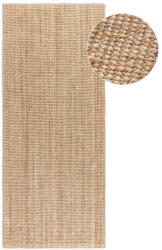 Hanse Home Natúr színű juta futószőnyeg 80x200 cm Bouclé - Hanse Home