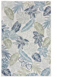 Flair Rugs Zöld-kék kültéri-beltéri szőnyeg 120x170 cm Bella Leaf - Flair Rugs
