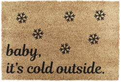 Artsy Mats Kókuszrost lábtörlő karácsonyi mintával 40x60 cm Baby It's Cold Outside - Artsy Doormats