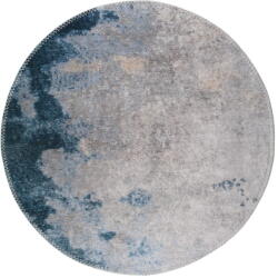 Vitaus Kék-szürke mosható kerek szőnyeg ø 120 cm - Vitaus - bonami - 16 140 Ft