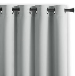 Restilo Világosszürke dimout (részleges sötétítő) függöny 140x270 cm Kierra - Restilo