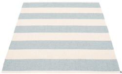 Pappelina Világoskék-krémszínű kültéri-beltéri szőnyeg 140x180 cm Bob Blue Fog - Pappelina
