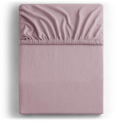 Restilo Törtrózsaszín gumis jersey lepedő 160x200 cm Amber - Restilo