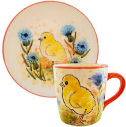 BögreManufaktúra Csibe bögre és reggeliző tányér