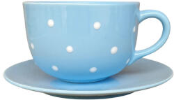 BögreManufaktúra Jumbo bögre és reggeliző tányér pasztell kék